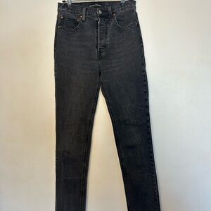 Denim Forum Women's Black Skinny Jeans